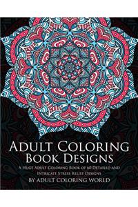 Adult Coloring Book: Designs