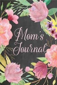 Chalkboard Journal - Mom's Journal (Light Pink)