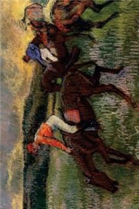 ''Three Jockeys'' by Edgar Degas