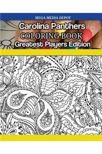 Carolina Panthers Coloring Book Greatest Players Edition