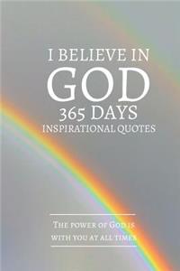 I Believe In God 365 Inspirational Quotes
