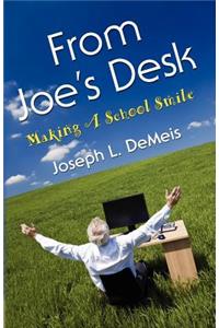 From Joe's Desk