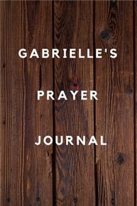 Gabrielle's Prayer Journal