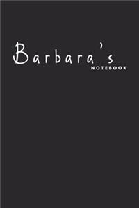 Barbara's notebook