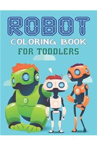 Robot Coloring Book for Toddlers