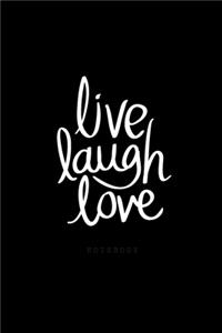 Live Laught Love Notebook 2020