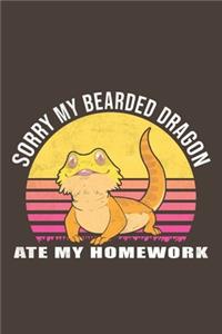 Sorry My Bearded Dragon Ate my homework