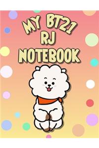 My BT21 RJ Notebook for BTS ARMYs