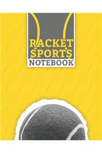 Racket Sports Notebook
