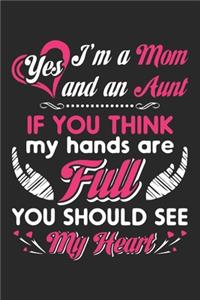 Yes i'm a mom and an aunt if you think my hands are full you should see my heart