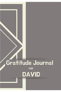 Gratitude Journal for David