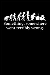 Something, Somewhere went Terribly Wrong