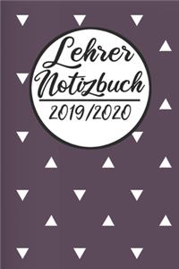 Lehrer Notizbuch 2019 / 2020