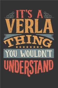 Its A Verla Thing You Wouldnt Understand