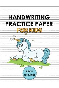 Handwriting Practice Paper For kids