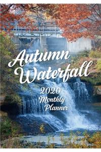 Autumn Waterfall 2020 Monthly Planner