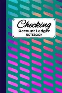 Checking Account Ledger Notebook