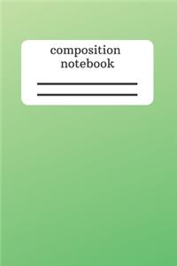 Composition Notebook