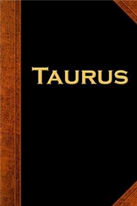 2020 Weekly Planner Taurus Zodiac Horoscope Vintage 134 Pages