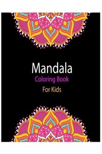 Mandala Coloring Book For Kids