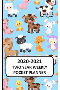 2020-2021 Two Year Weekly Planner