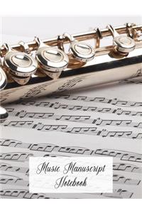 Music Manuscript Notebook