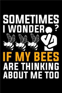 Sometimes I Wonder? If My Bees Are Thinking About Me Too