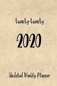 twenty-twenty 2020