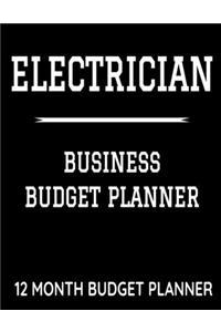 Electrician Business Budget Planner