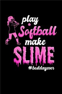 Play Softball Make Slime