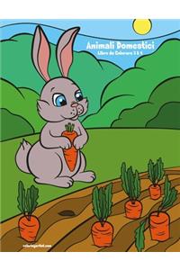 Animali Domestici Libro da Colorare 3 & 4