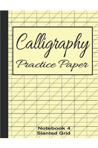Calligraphy Practice Paper Notebook 4