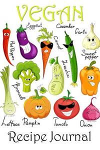 Vegan Recipe Journal