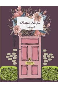 Password keeper notebook