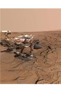Mars Equipment Planet Surface Science School Composition Book 130 Pages