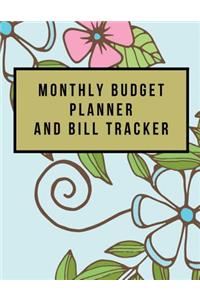 Monthly Budget Planner and Bill Tracker