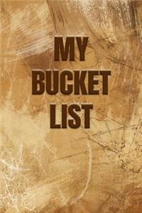 My Bucket List
