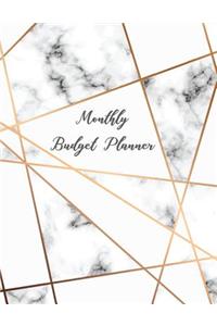 Monthly Budget Planner: Budget Planning, Financial Planning Journal, Monthly Expense Tracker and Organizer (Bill Tracker, Expense Tracker, Home Budget Book)