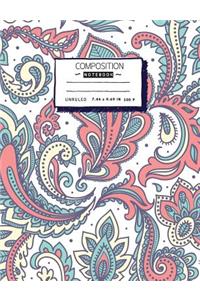 Unruled Composition Notebook