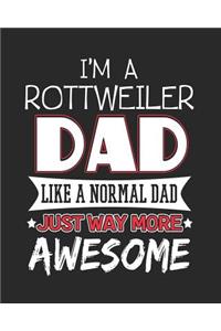 I'm a Rottweiler Dad Like a Normal Dad Just Way More Awesome