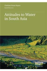 Attitudes to Water in South Asia