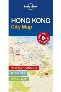 Lonely Planet Hong Kong City Map