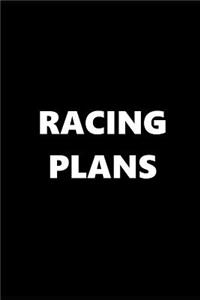 2019 Weekly Planner Sports Theme Racing Plans Black White 134 Pages