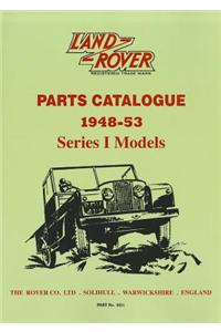 Land Rover Series I Parts Catalogue 1948-53