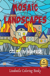 Mosaic Landscapes Color by Numbers