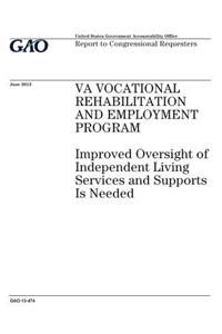 VA Vocational Rehabilitation and Employment program