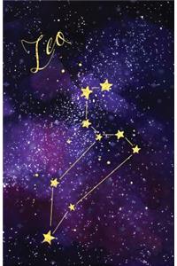 Bullet Journal Zodiac Sign Leo Constellation