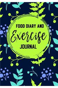 Food Diary And Exercise Journal