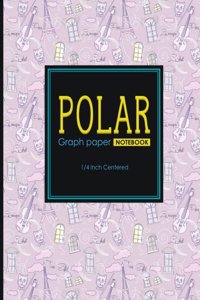 Polar Graph Paper Notebook