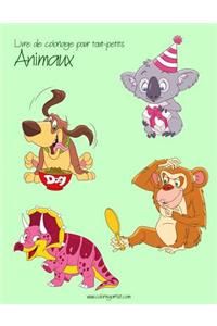 Livre de coloriage pour tout-petits Animaux 4